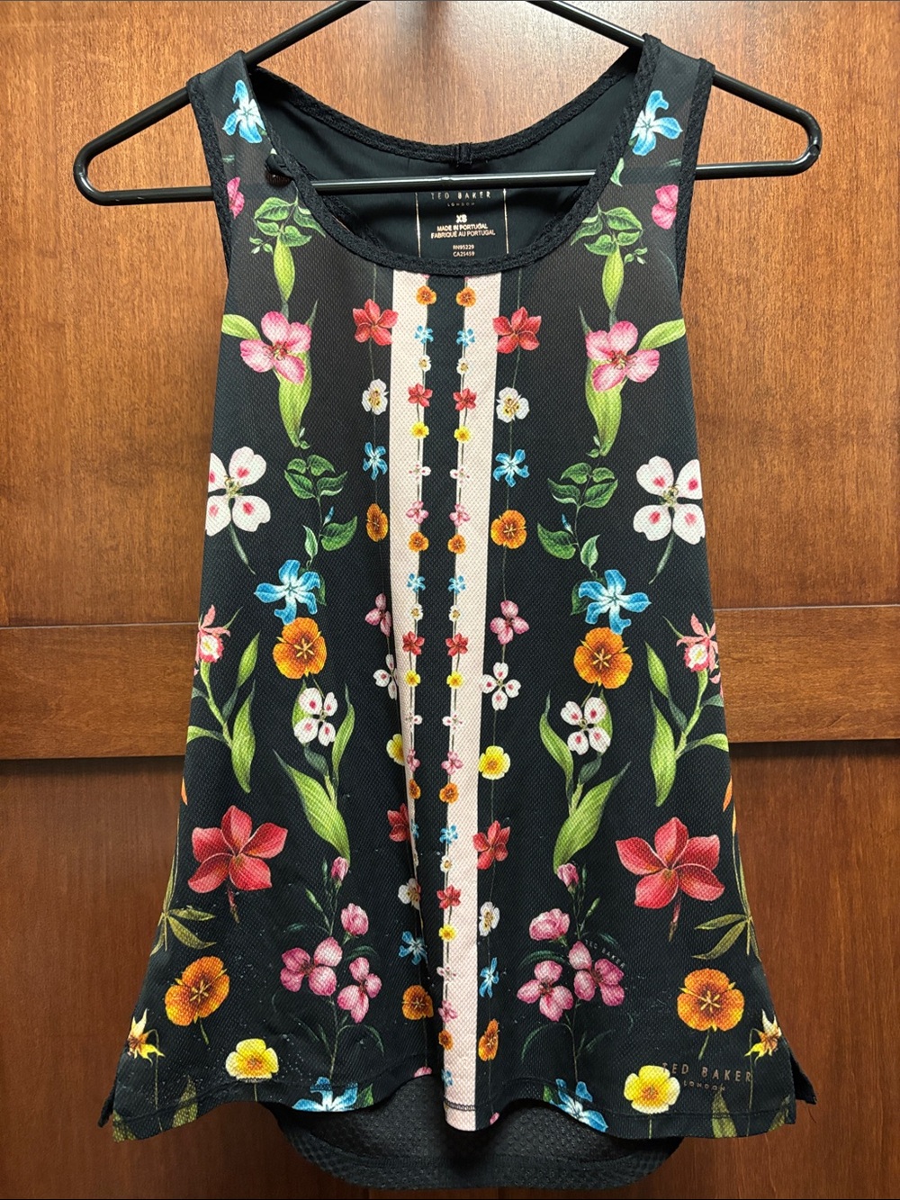 Ted Baker Hampton Cruise Cross Back Tank Top small